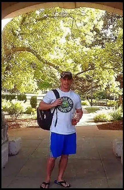 CEO and Veteran David Haave is enjoying the Missouri campus and promoting college with his book work 2016 -- David Haave